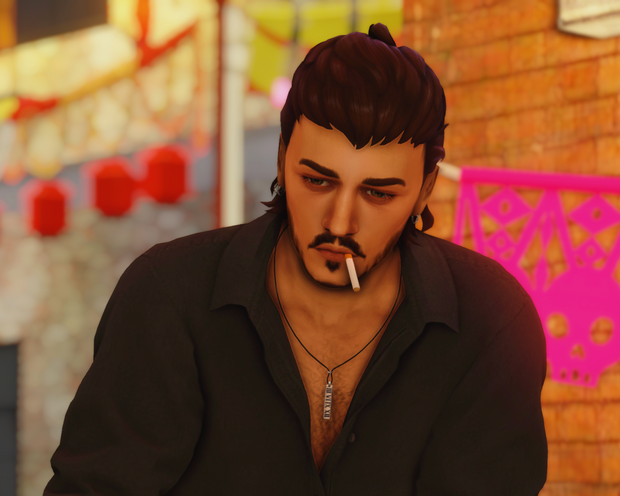 Smoking poses