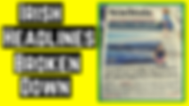 Irish News Headlines Translated