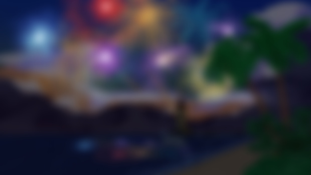 Fireworks by the Beach