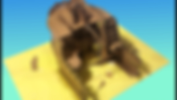 Shipwreck Aft pop-up diorama