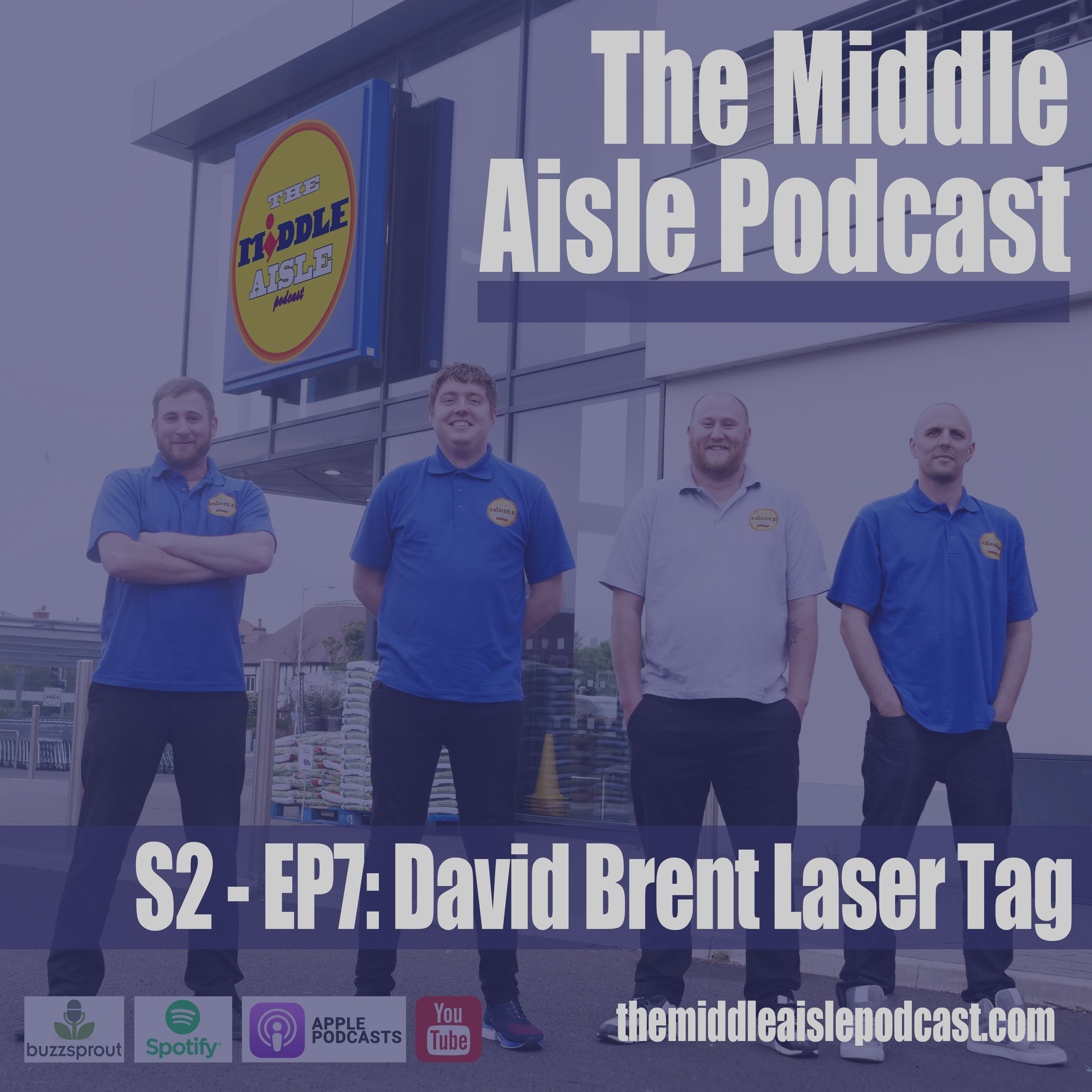 Series 2 - Ep7: David Brent Laser Tag episode artwork