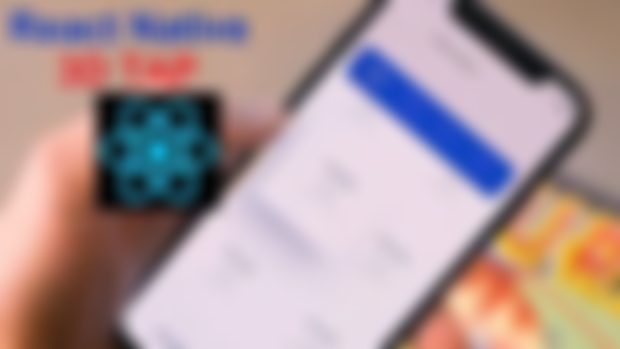 3D TAP - React Native