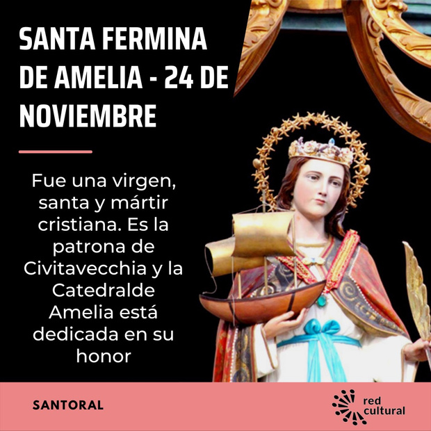 Santa Firmina o Fermina de Amelia