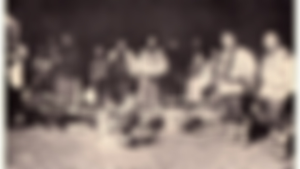 Jasyna. Easter cake (paska) consecration (1930's)