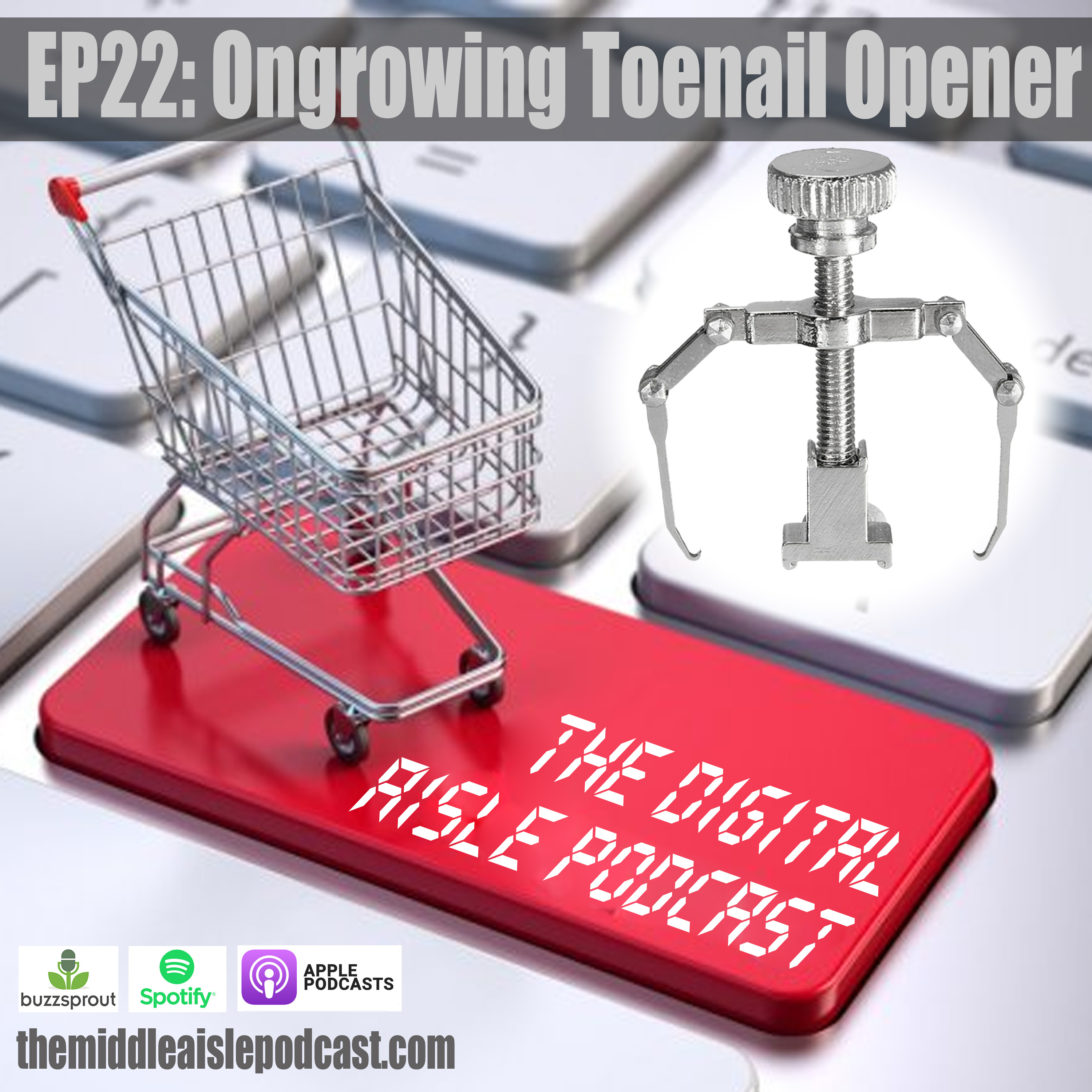 The Digital Aisle : Ep22 - Ongrowing Toenail Opener episode artwork
