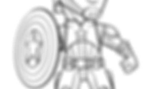 Captain America Coloring Page