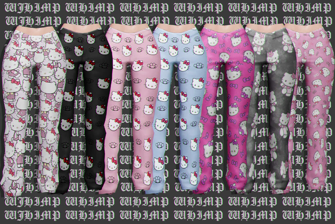 web限定セール top X pants kitty Hello moon Patreon | 小物