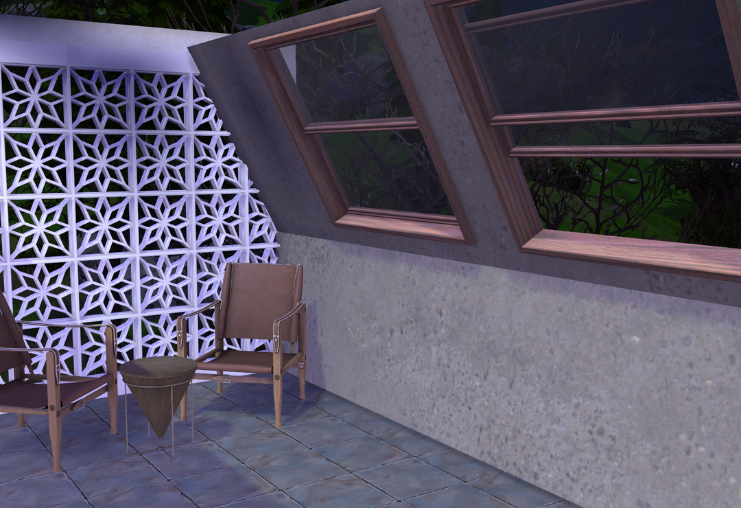 Spring Fake Slanted Wall Set | Patreon