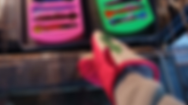 Crayons fresh out of the oven