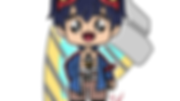 Simon and Kamina Chibis
