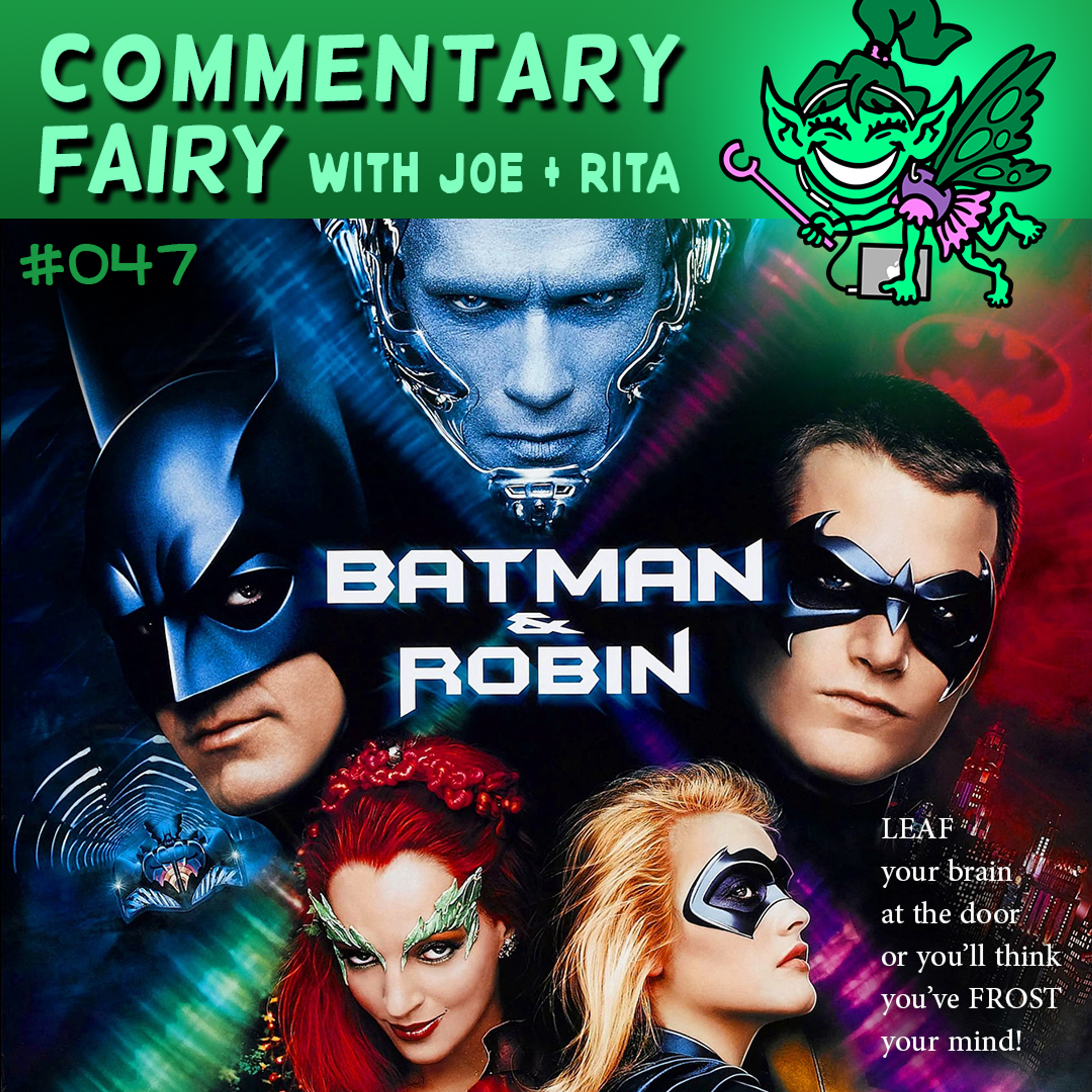 [PREVIEW] 🎙🧚‍♀️ #047 - Batman & Robin episode artwork