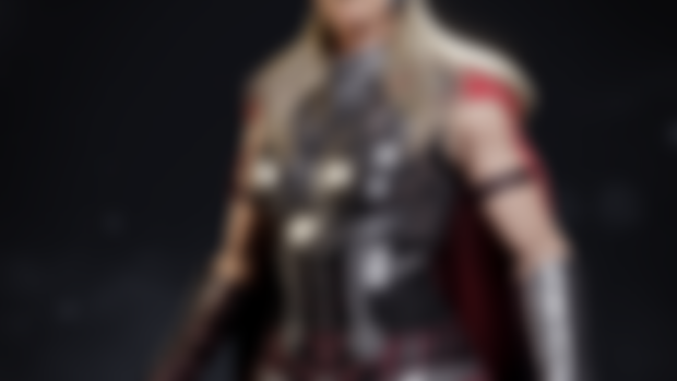 Lady Thor. blend file 