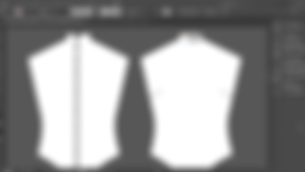 Trazo de patrón de blusa cuello integrado y drapeado