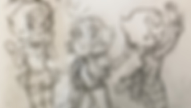 I redrew/tidied up these three Pearl sketches that were in my sketch book from a while ago..