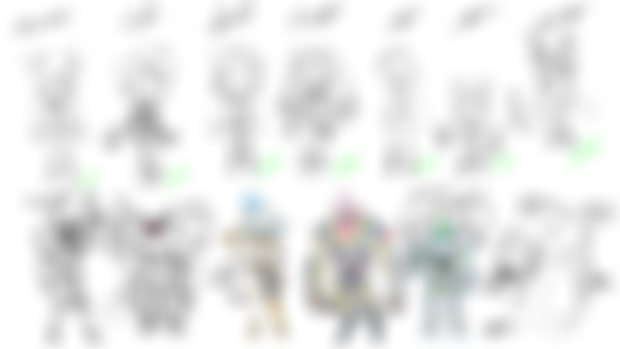 Doodle #56, #57 & #58