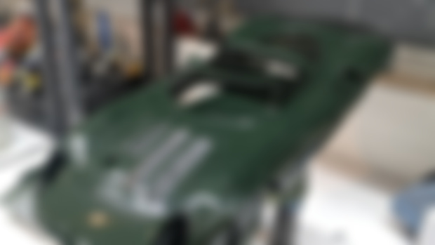 A unique color for the Jaguar XJ13 1966