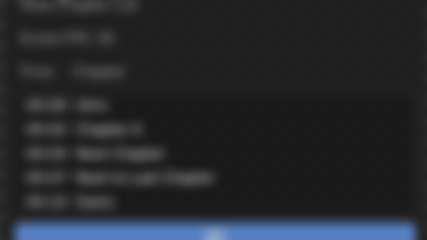 Chapter Markers add-on v 0.7.8 with Export Preview
