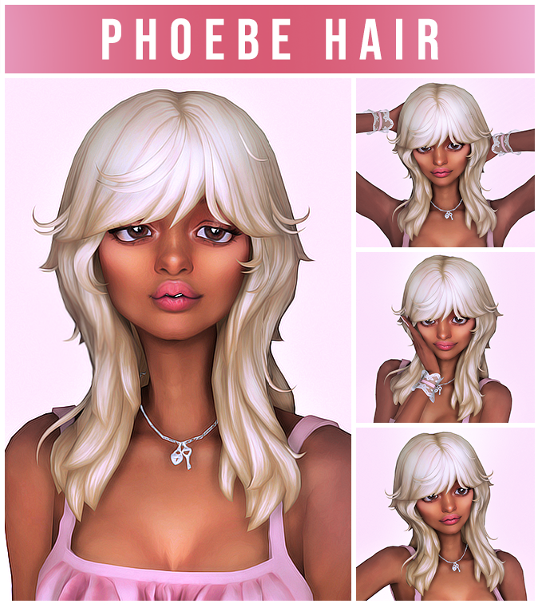 【Phoebe】【4点まとめ】 Phoebe Hair🌸 | Patreon