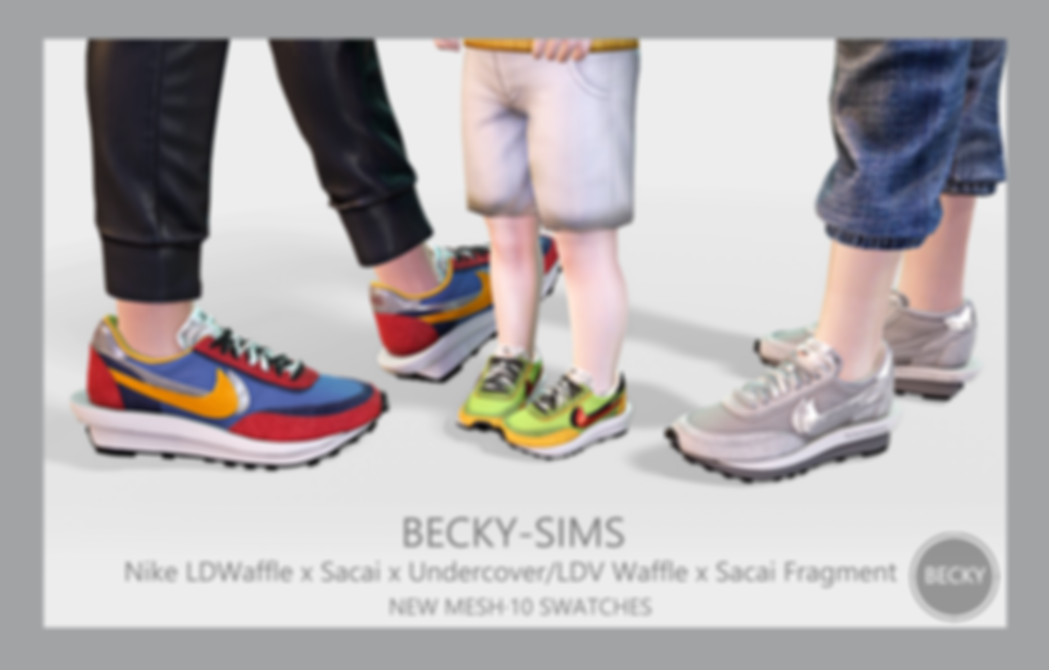 BECKYSIMS-Nike LD Waffle xSacai Sneakers | Patreon