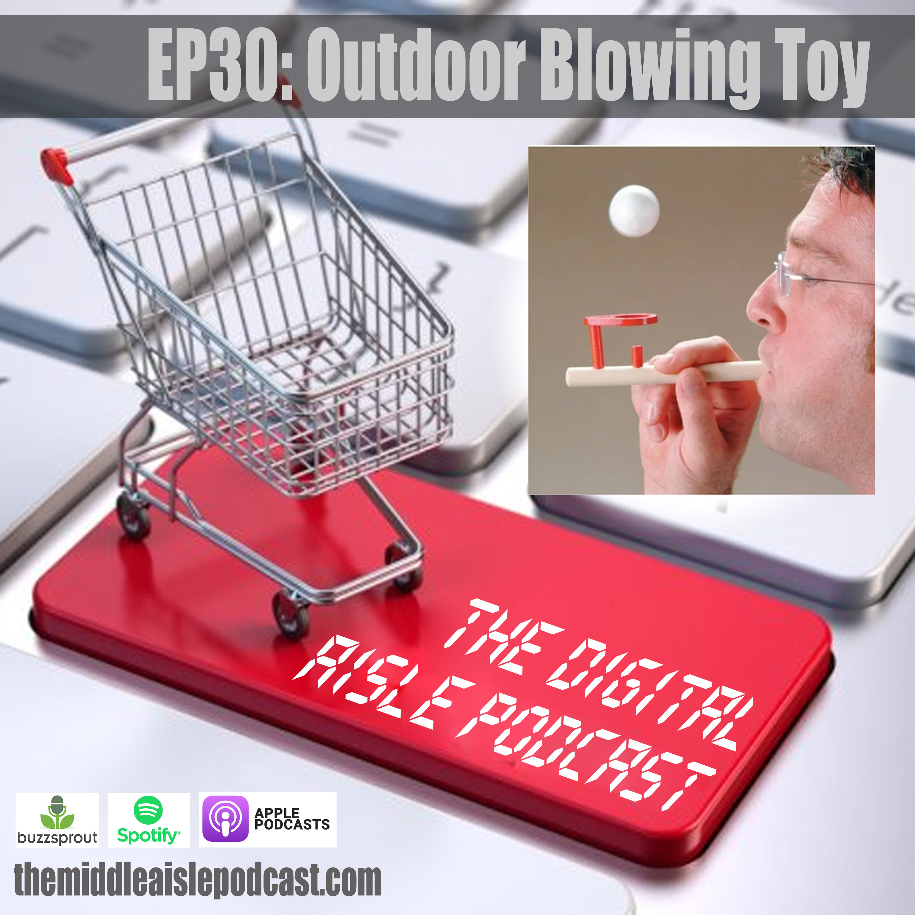 Outdoor Blowing Toy | The Digital Aisle #30 episode artwork