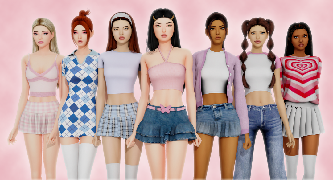 Y2K Revival in The Sims 4