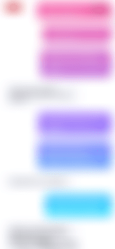 Facebook Messenger Gradient conversation