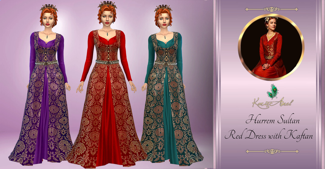 red dress sims 4 The Sims Resource
