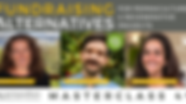 Fundraising Alternatives masterclass coming soon
