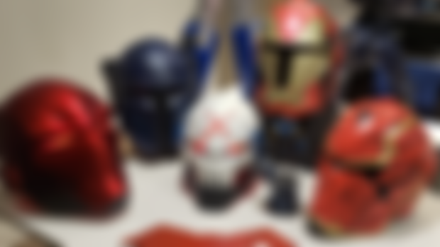 Some of the helmets we have made