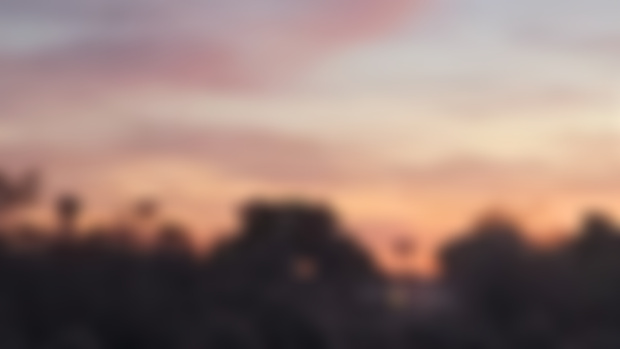 Sunset at the campground 