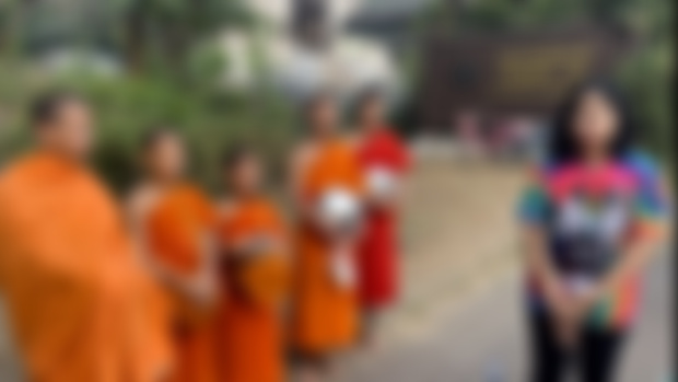 We Woke At 5:00am To Feed The Monks
