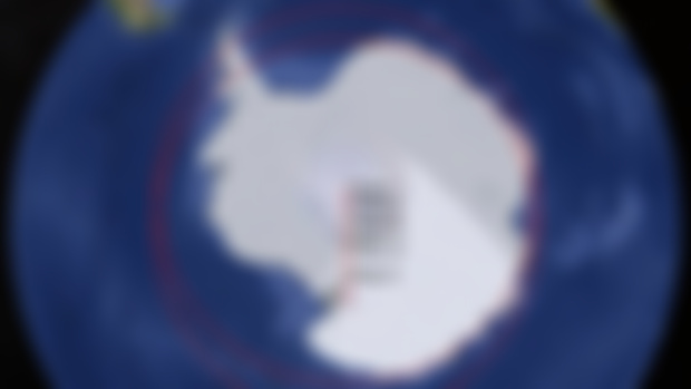 How the geo South Pole has moved 