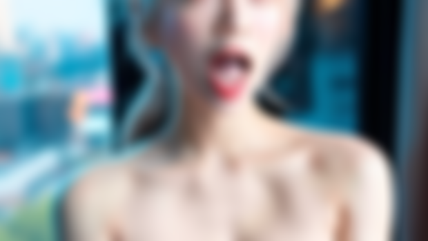 Nude Ahegao Girl 1