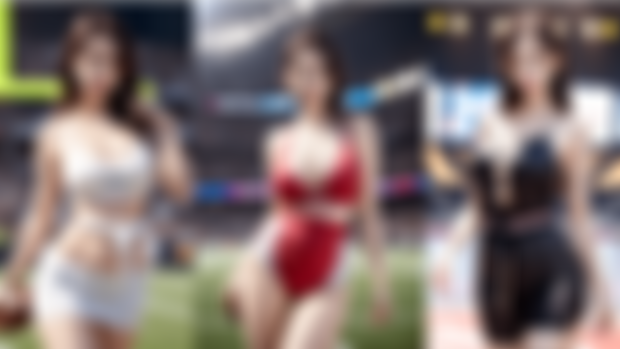 [AI] Seductive Football Babes