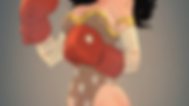 Boxing Wonder Woman 