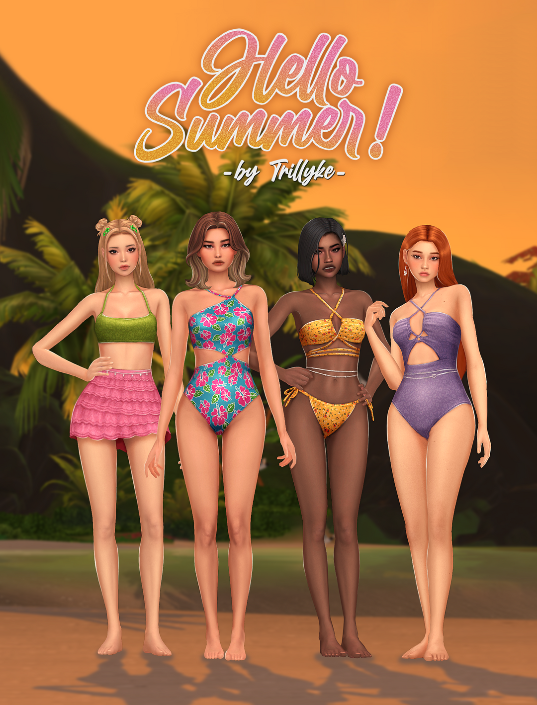 Sims 4 Swimsuit CC COLLECTION