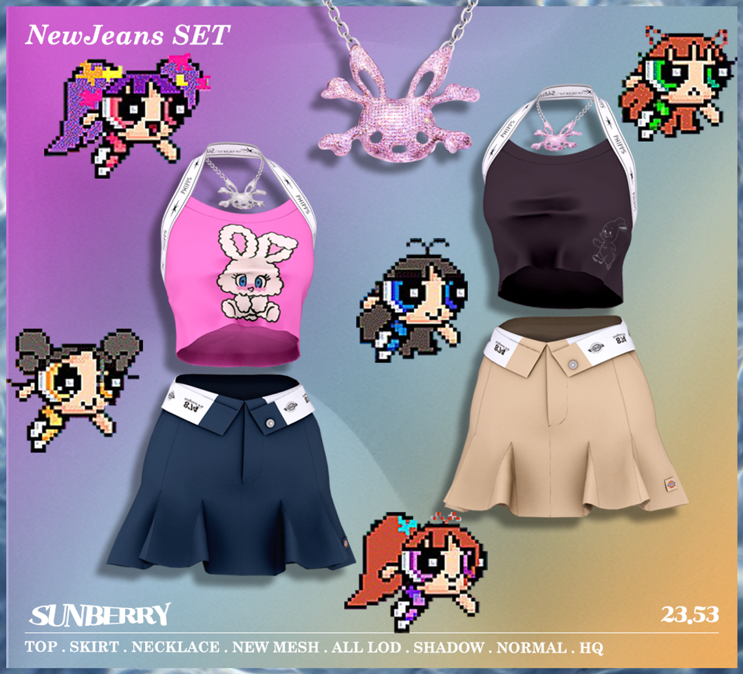 New Jeans セット SUNBERRY]NewJeans SET 23.53(Early access) | Patreon