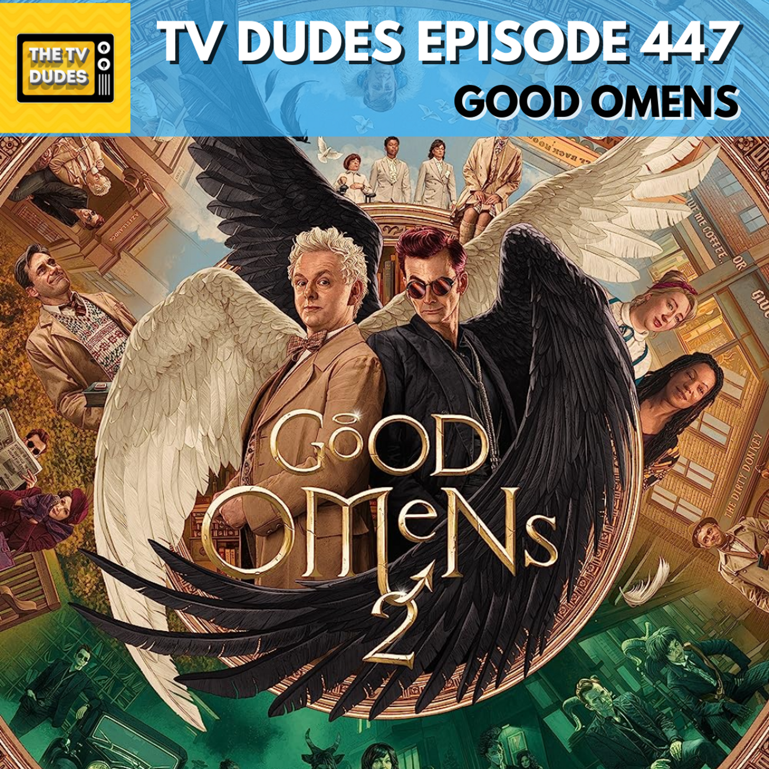 [PREVIEW] 447: Good Omens episode artwork