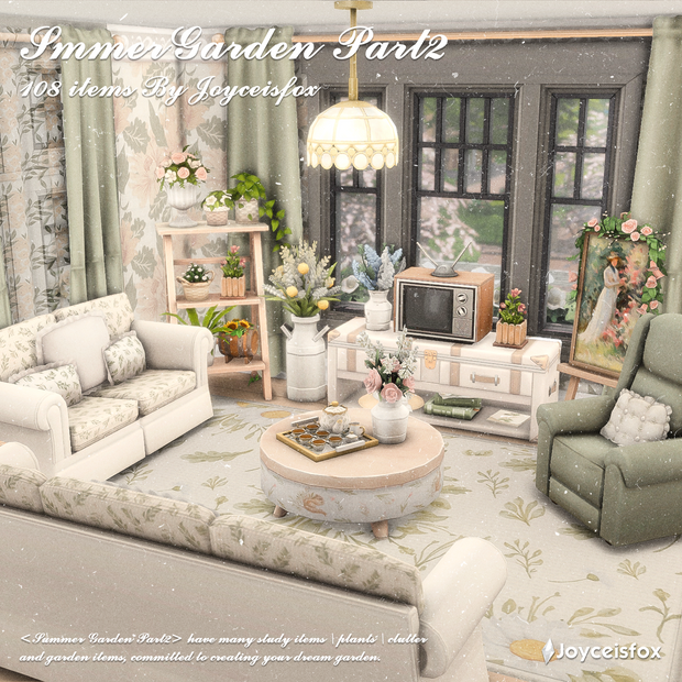 Summer Garden - Part2（108items） | Patreon