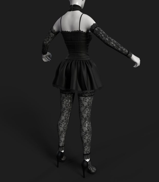 Vtaw GothicDress V1.0 | Patreon