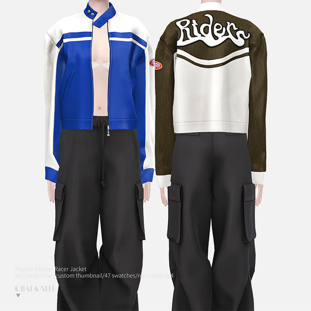 ジェニ着用 PEPPER PEPPER RACER JACKET アウター Pepper Pepper Racer Jacket | Patreon