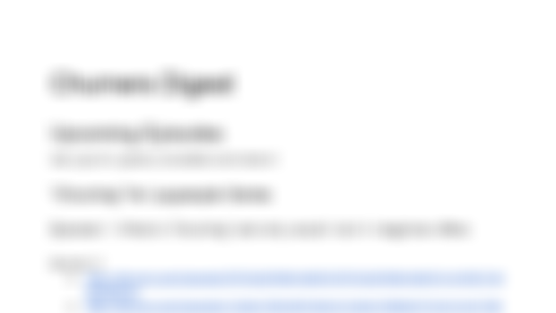 Shownotes Comment Access