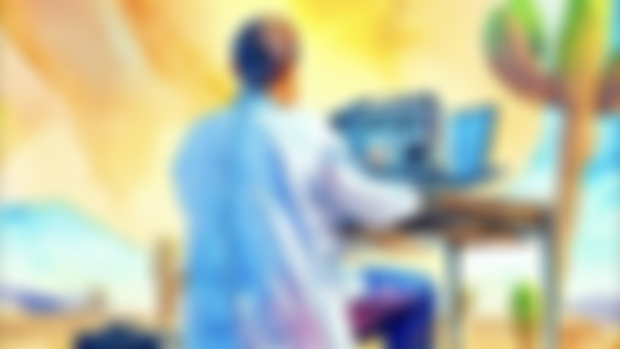 Radiologist in the desert