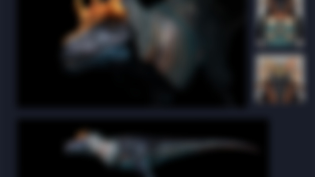 Early concept for Daddy Trex