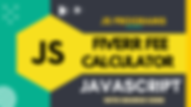 Fiverr Fee Calculator in JavaScript
