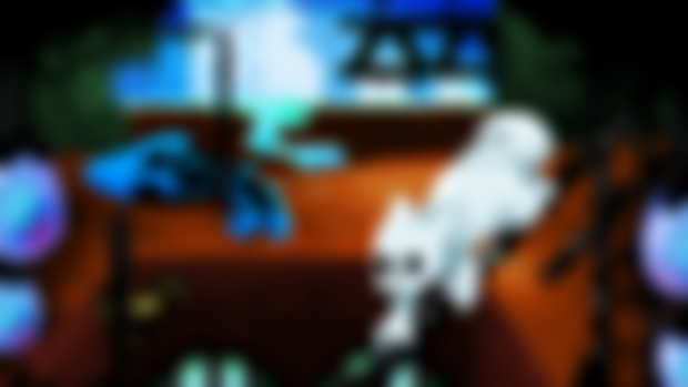 my rainworld art but with like a smaller watermark