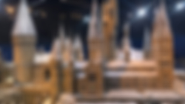 Hogwarts in the snow