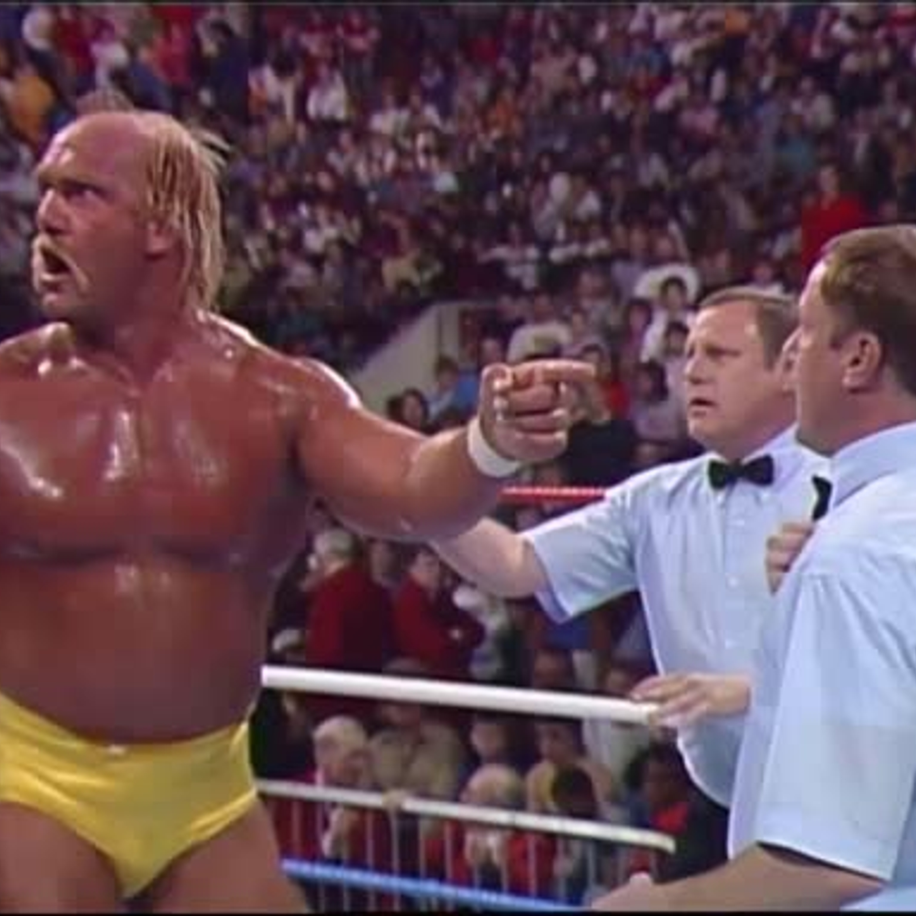 [PREVIEW] Early Access - WMG #114 - WWF's THE MAIN EVENT! 2/5/88 (Hulk vs. Andre II, Twin Referees!) episode artwork