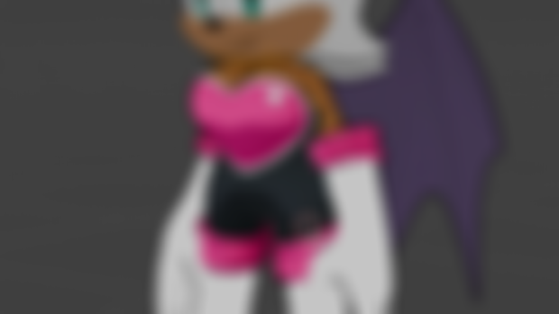 Rouge the Bat Rig done