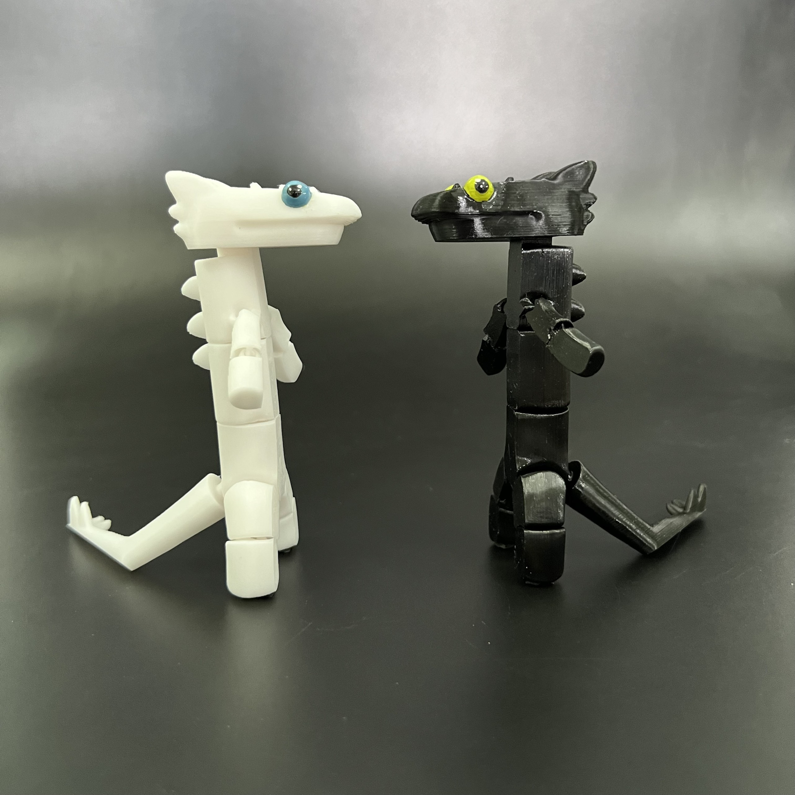 TOOTHLESS DANCING MEME FLEXI - NO SUPPORT - MULTICOLOR